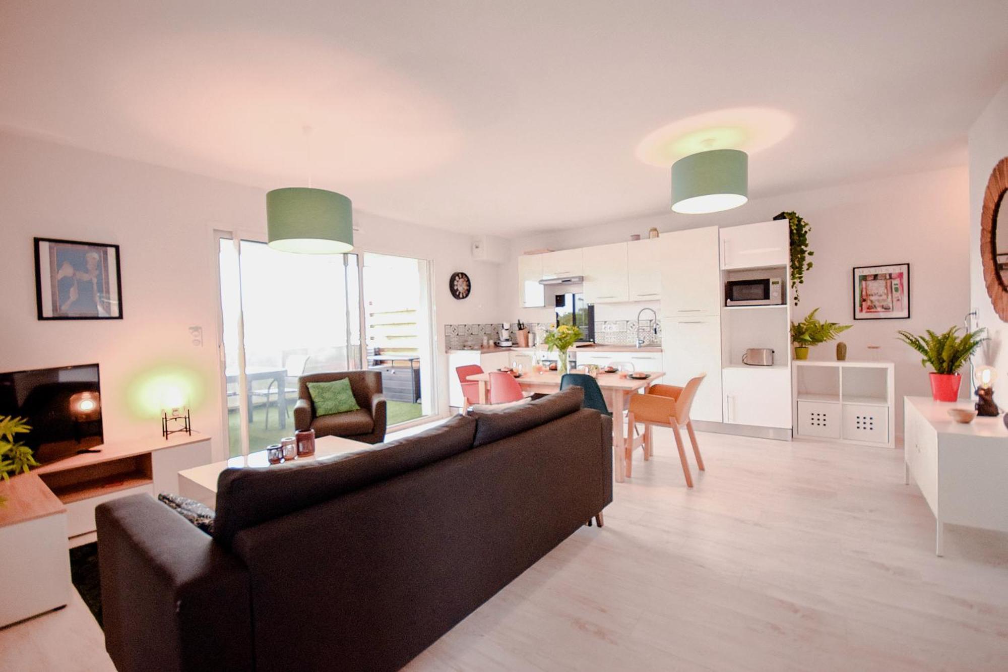 Mimizan-Plage Appartement Lumineux Proche Lac מראה חיצוני תמונה